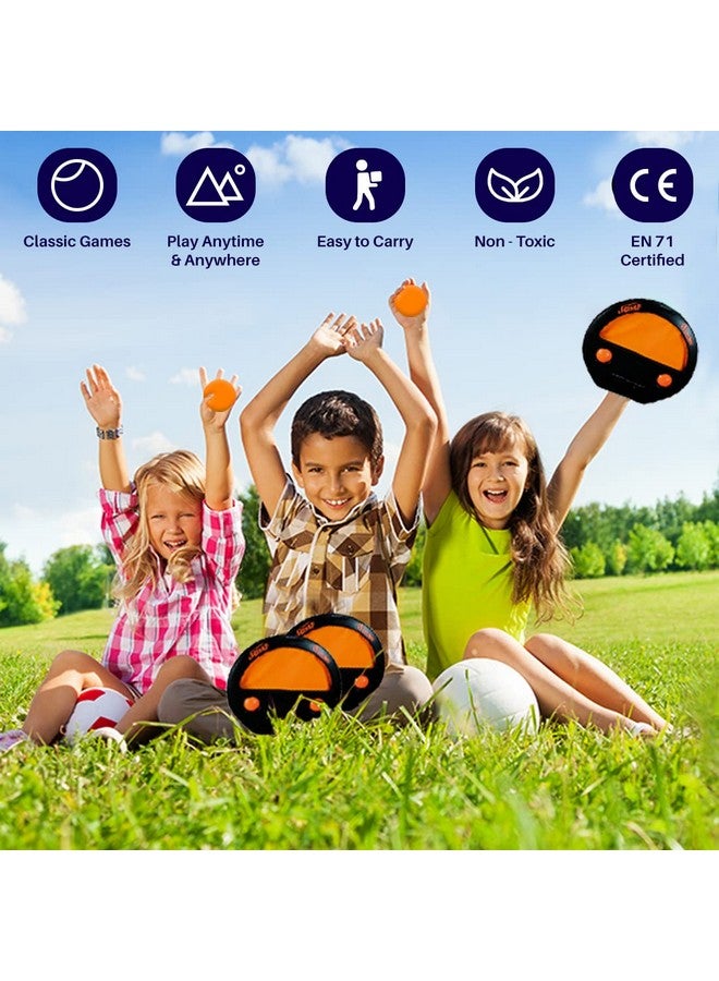 Wembley Squap Fun Toy Catch and Throw Ball Outdoor Games for Kids - Black - Image 3