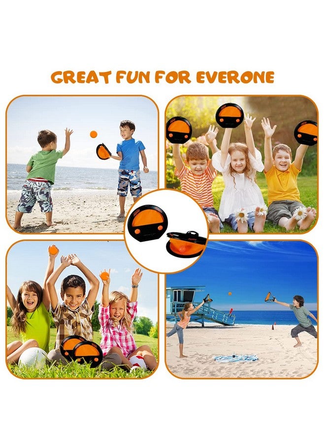 Wembley Squap Fun Toy Catch and Throw Ball Outdoor Games for Kids - Black - Image 4