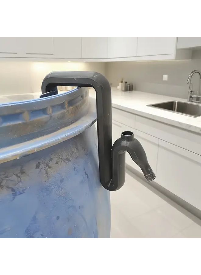 Grey Self Priming Siphon Kit Automatic Drainage Filling For Fish Tanks Pools Gardens - Image 5