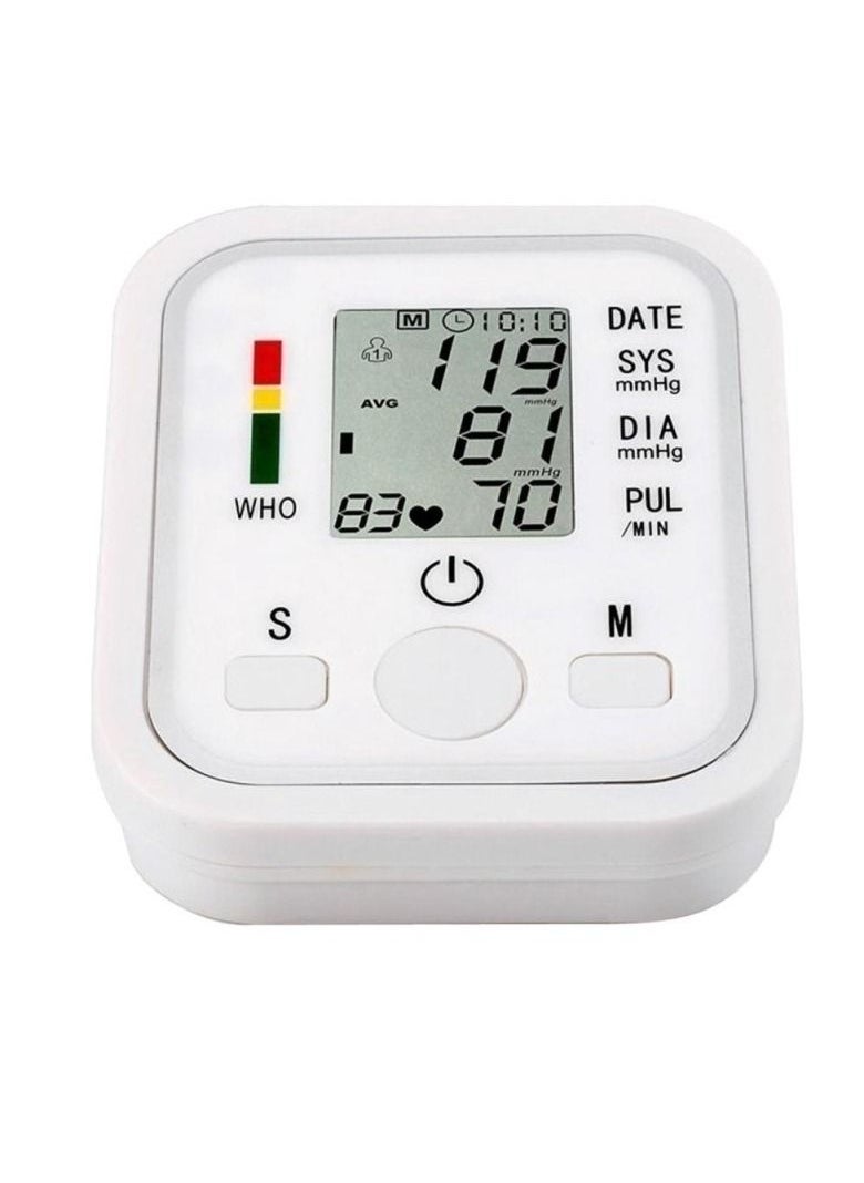 ELTRAZONE Portable Digital Pressure Monitor – Upper Arm Sphygmomanometer with Large Display, USB Cable, and Adjustable Arm Cuff – Accurate Household Tonometer for Adults, Automatic BP Meter for Home Use - Image 5