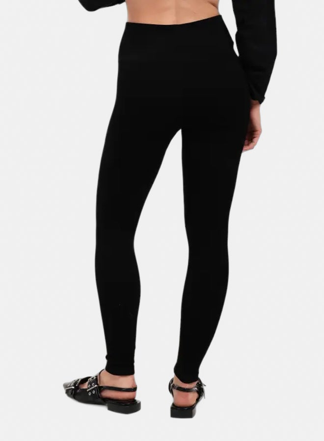 Carina Ribbed High-Waist Leggings - Image 4