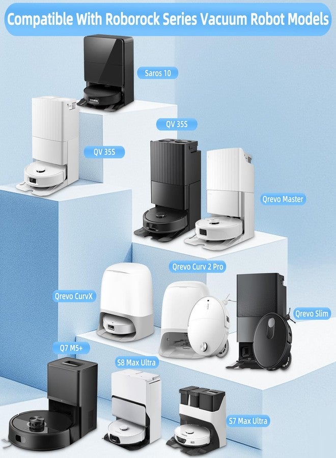 EOVWAEO 1000 ml Floor Cleaning Solution for Roborock Qrevo / QV 35A / QV 35S / Saros 10 / Saros 10R / Saros Z70 / S8 / S7 / Q10 / Q8 / Q7 / Q5 Pro / F25 Series Vacuum Robot, Vacuum Cleaner Detergent Refill - Image 2