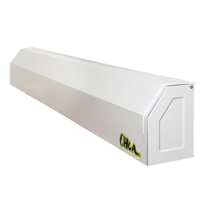 Ohla Vastu Concept Based WallMount Broom Umbrella Stand Durable SpaceSaving Organizer in Elegant Grey for Home Office - Image 1