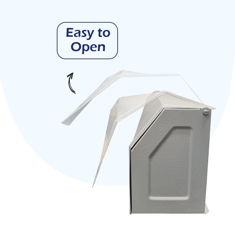 Ohla Vastu Concept Based WallMount Broom Umbrella Stand Durable SpaceSaving Organizer in Elegant Grey for Home Office - Image 5