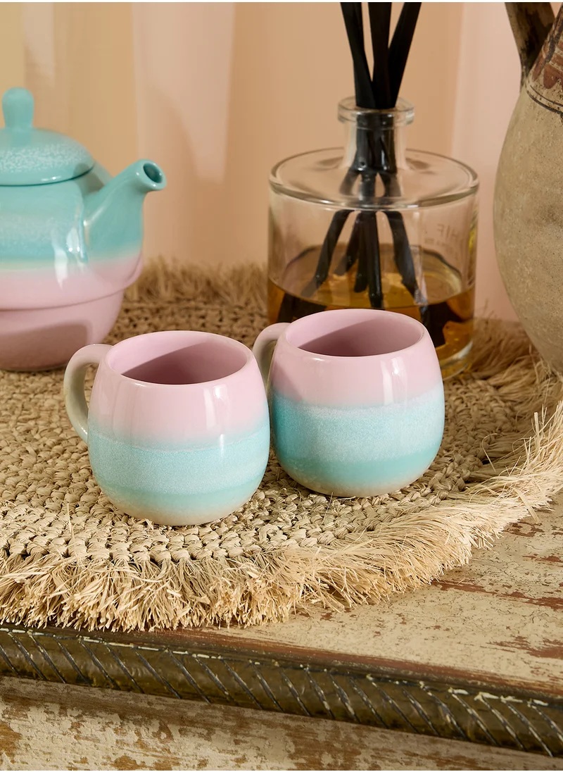 ساس آند بيل Pastel Ombre Espresso Mugs - Set Of 2