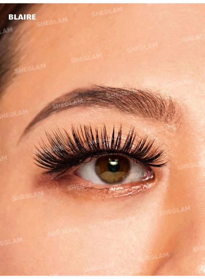 شيجلام Girl Next Door Natural False Eyelashes-Blaire