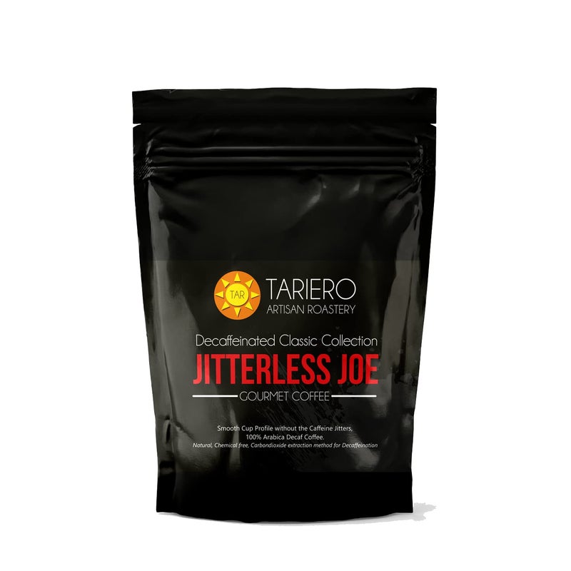 Tariero Lo-Caffeine JITTERLESS JOE Coffee | 65% DECAFFEINATED | Medium Roast | Coarse Grind (100 Gram) - Image 2