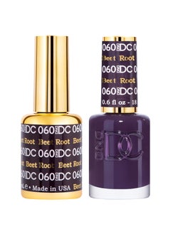 DAISY DND DND Gel Polish Set - 1 each of Gel Polish and Nail Polish, 060 Beet Root, 0.5 Fl Oz 