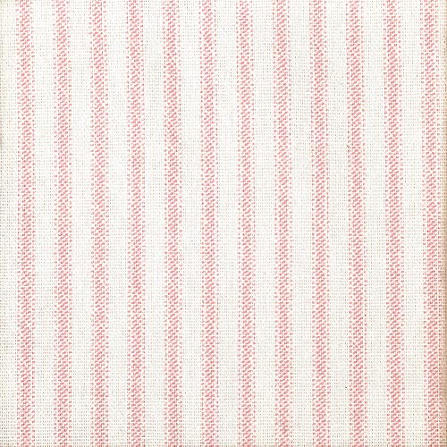 Decorative Things Tissue Box Cover Slipcover Holder, Slips Over Square Facial Tissues, Decorative Pink Stripe Fabric, Made in USA - Image 4