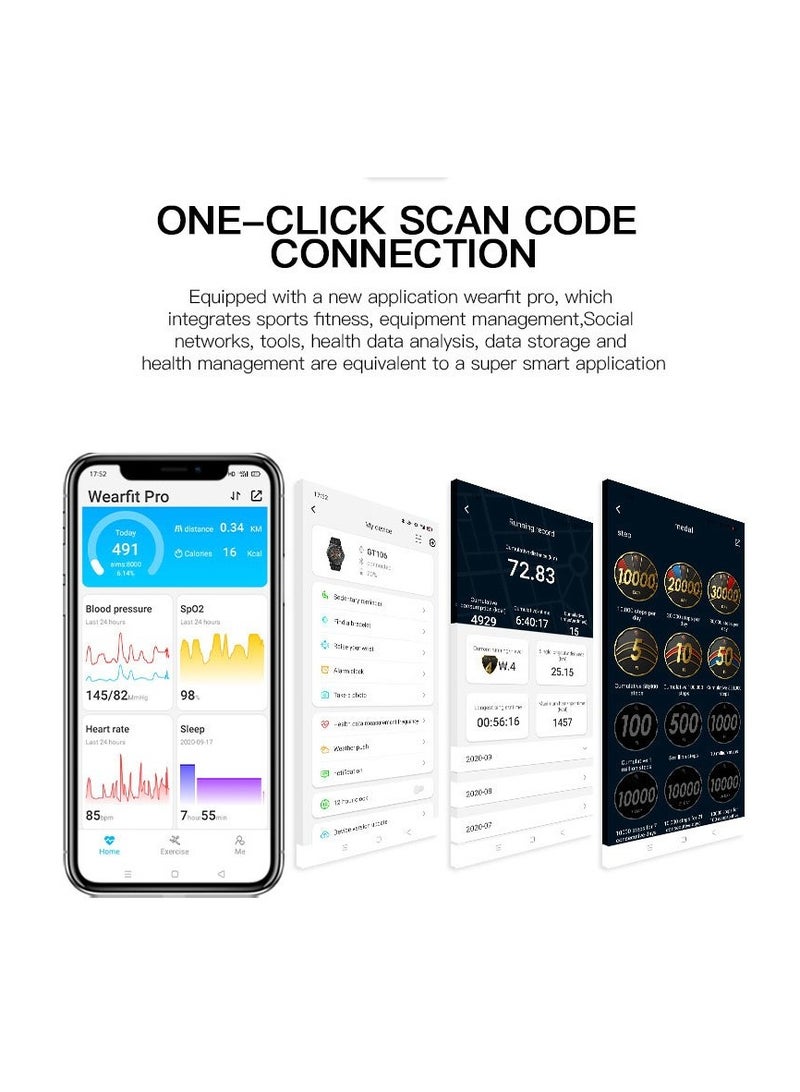 GULFLINK Smart Watch for Android and iOS Compatible iPhone and Samsung - Image 4