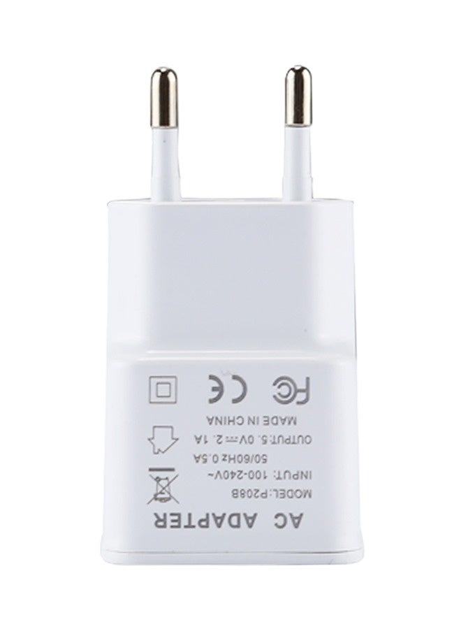 شاحن جداري USB مع كابل Micro USB - Image 2