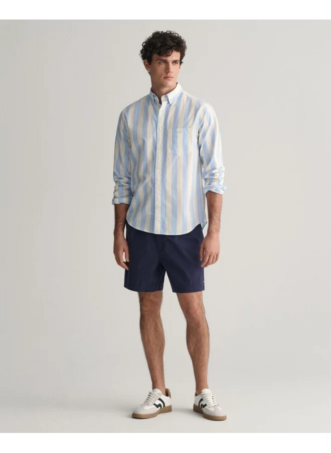 GANT Gant Regular Fit Parasol Striped Poplin Shirt