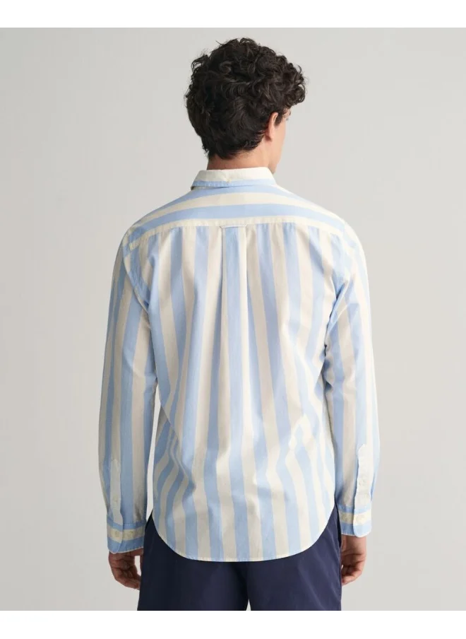 GANT Gant Regular Fit Parasol Striped Poplin Shirt