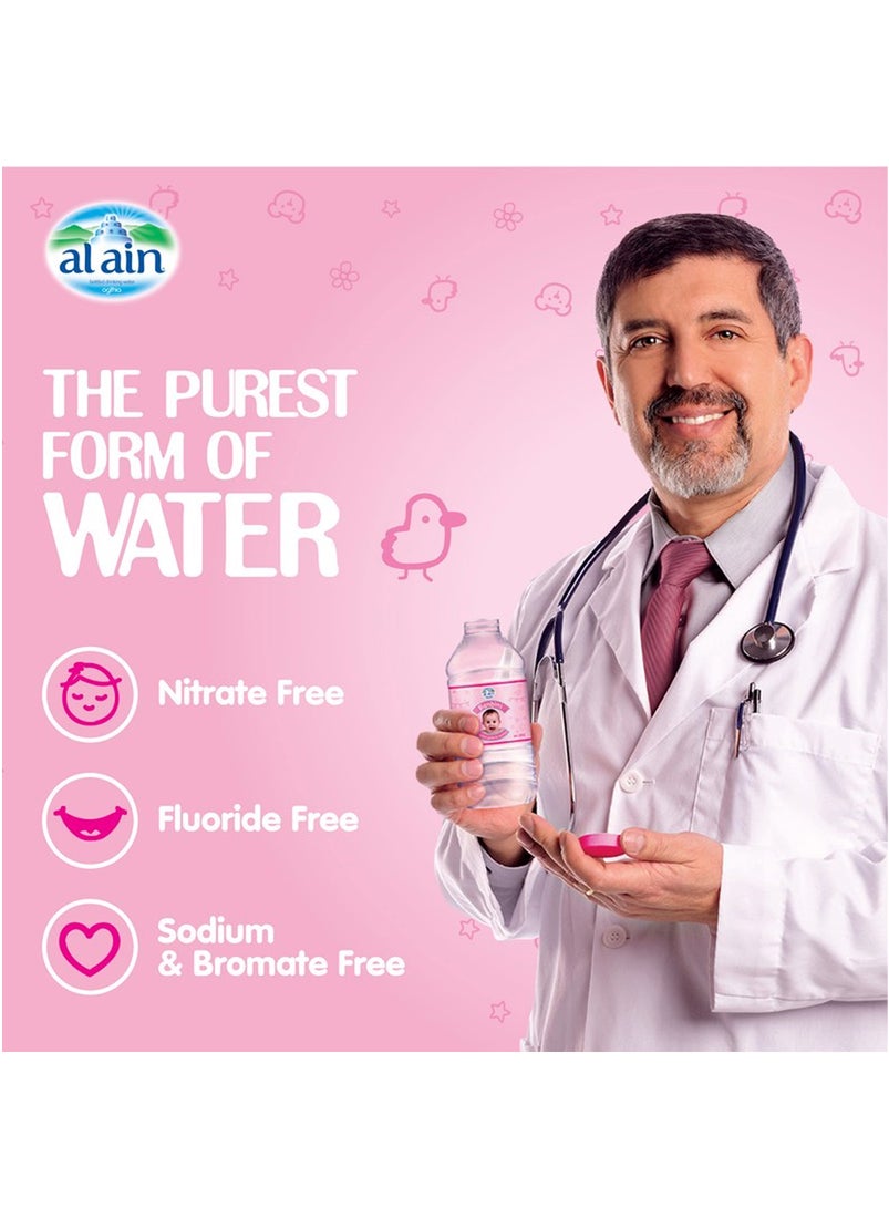 Al Ain Al Ain Water Bambini, 1.5L Water, Pack of 6, Food Preparation Bottled Water, Ready to Use, Formulated Especially for Babies  - Image 3