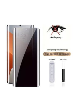Beauenty Privacy Screen Protector for Xiaomi Redmi note 14 Pro Plus, UV Protection, Fingerprint sensor compatible  - Image 2