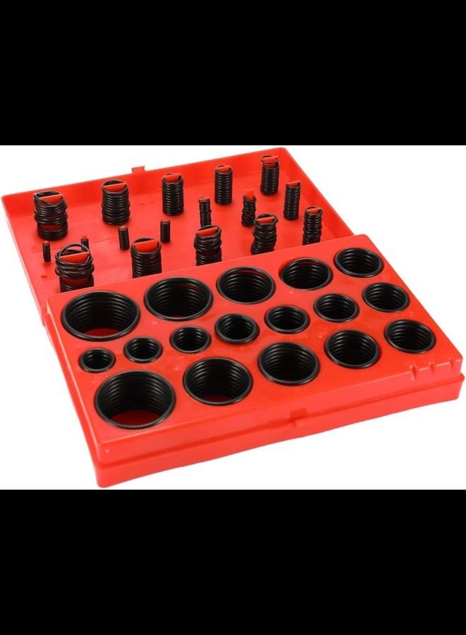 ABBASALI 419pcs Assortment Set Seal Gasket Universal Rubber Oil Resistance ring Kit  - Image 1