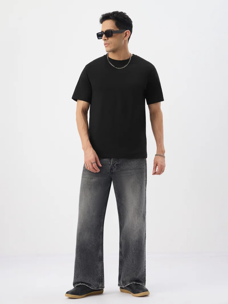 The Souled Store  Solids: Black  | Best Price UAE