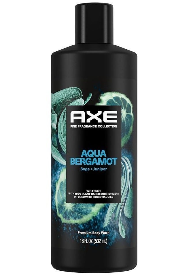 Aqua Bergamot Sage+Juniper Body Wash 532ml