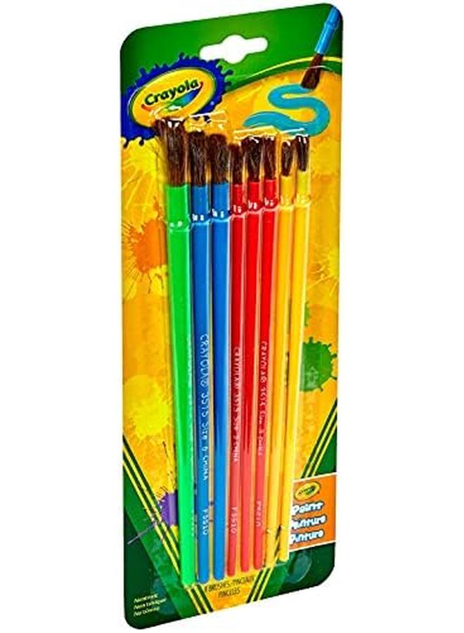 Crayola 8 Ct. Art And Craft Brush Set Blister Pack - Image 2