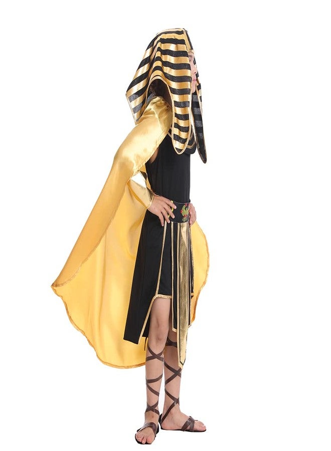 DSplay Boys Egyptian Pharaoh Costume Cosplay Kids Halloween (10-12 years) - Image 5