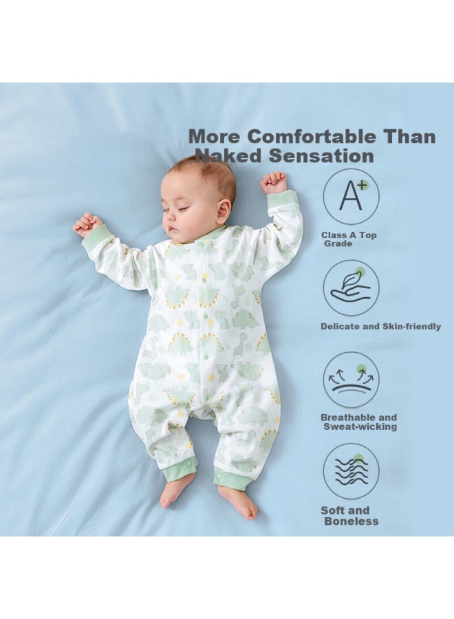 Beptides Beipes ملابس أطفال Baby Clothes طقم الخريف طويل الأكمام قطني خالص طقم نوم أطفال حديثي الولادة لخريف طقم تسلق - Image 4