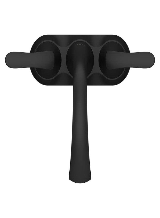 فيستر صنبور حوض حمام من Pfister Weller، مجموعة مركزية 4 بوصات، مقبضان، 3 فتحات، لمسة نهائية سوداء غير لامعة، LG48WRPB - Image 4