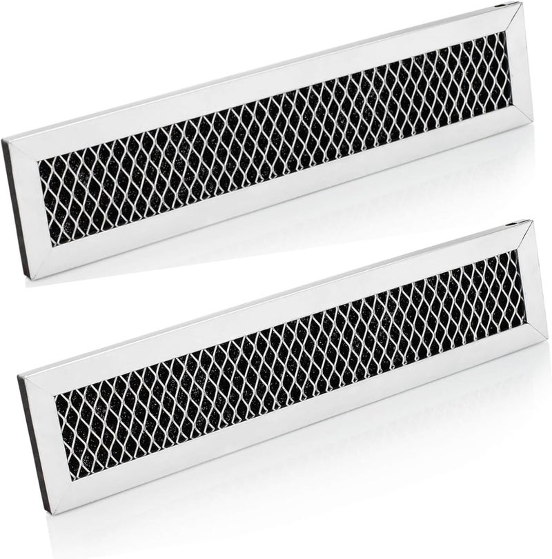 cdipkif 2 charcoal filter with aluminum frame for Frigidaire FRPAMRAF Replacement Air Microwave Filter Replacement FFMV152,FGMV153,FFMV154,FGMV155,FMV157,FFMV162, FFMV163, FFMV164,FFMV174,FGMV175, FGMV176 - Image 1