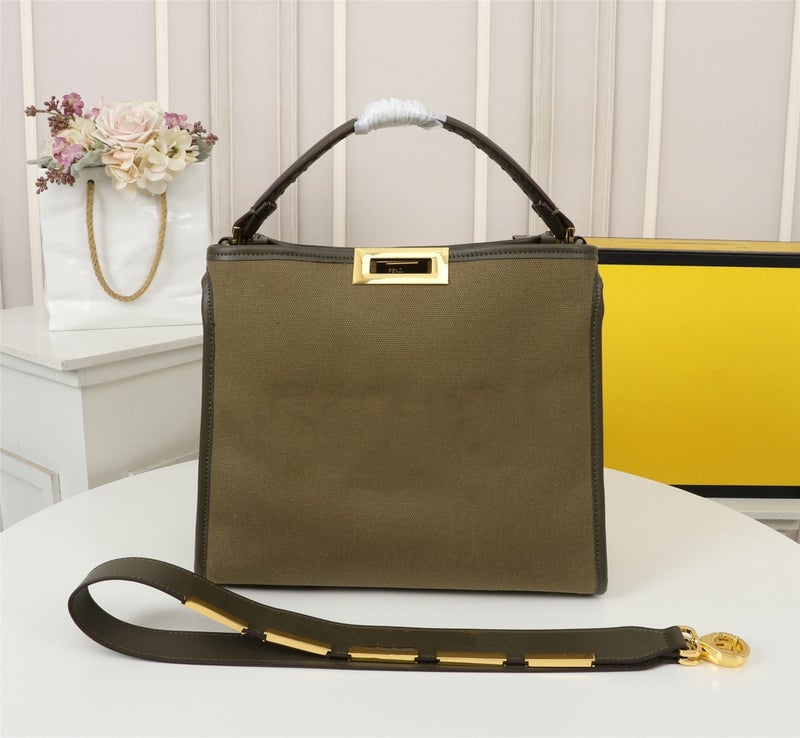 High-End Canvas Beach Bag Tote Bag Summer Versatile Satchel Work Clothing Large Capacity Crossbody Bag Trendy - Image 1