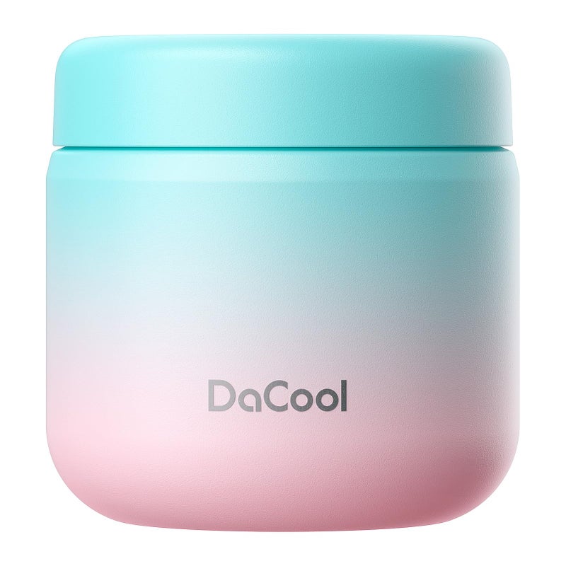 DaCool Kids Thermo for Hot Food Vacuum Stainless Steel Insulated Food Jar 13.5 OZ Kids Lunch Food Thermo Insulated Lunch Container Bento for School Office Picnic Travel Outdoors,Leakproof,BPA Free - Image 1