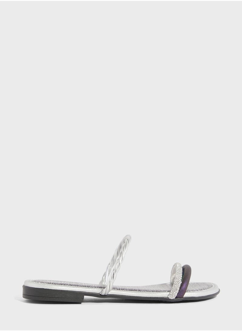 Beira Rio Mary Multi Strap Flat Sandals  - Image 1