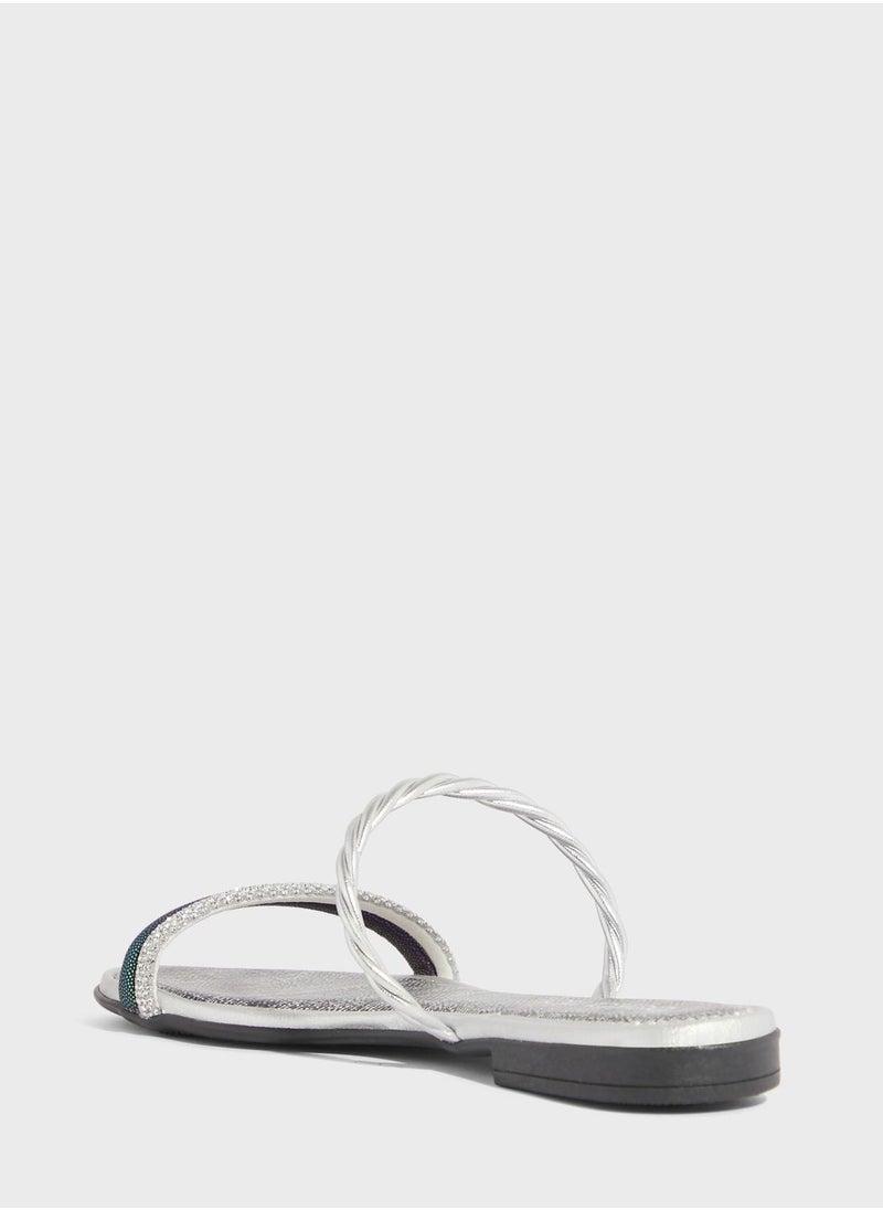 Beira Rio Mary Multi Strap Flat Sandals  - Image 2