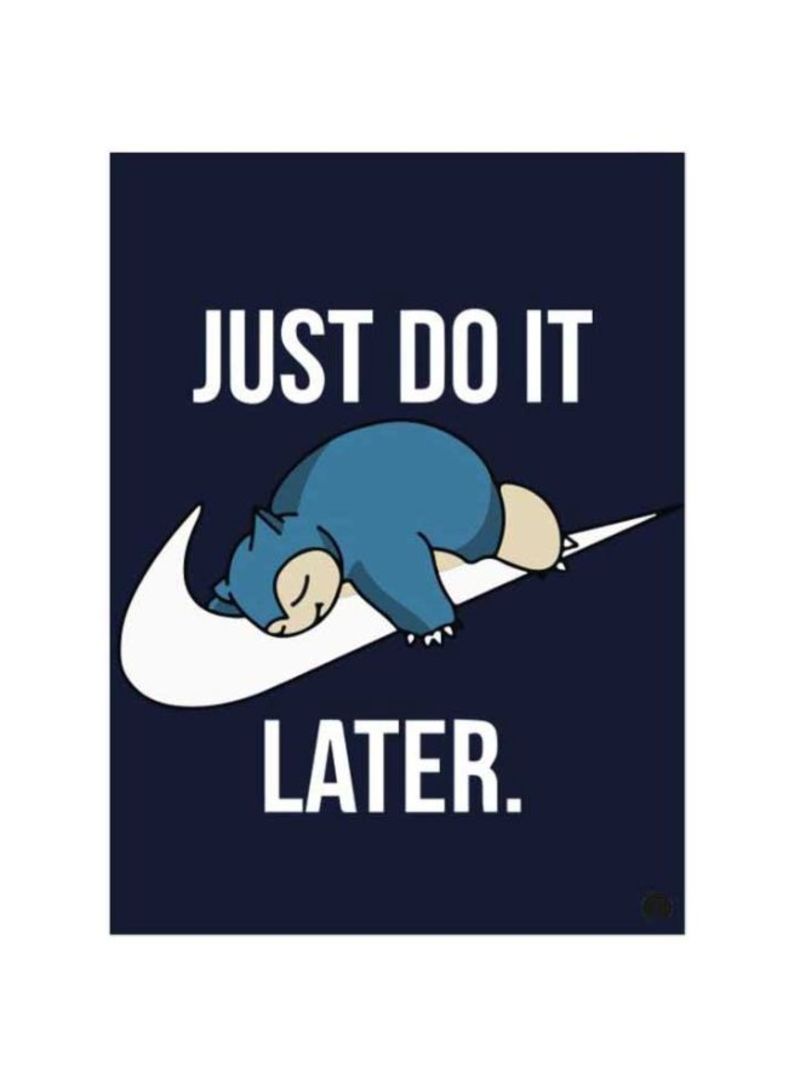 RKN Pokemon Printed Mousepad Blue/White/Yellow