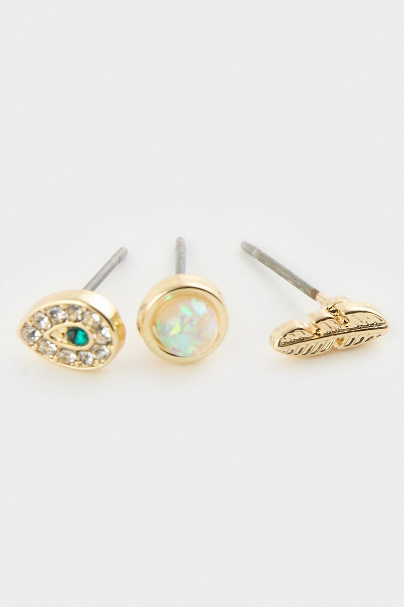 DeFacto Multicolour Woman Woman 12 Piece Earrings Casual - Image 4