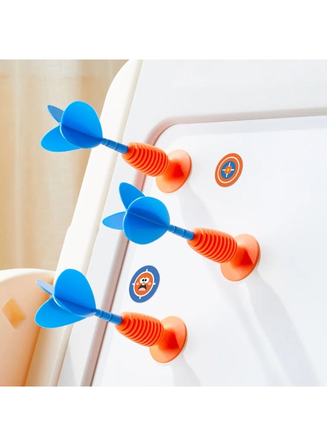 MiDeer Suction Dart Throwing Game for Kids – Safe Soft Dart Target Game with 20 Target Stickers, Indoor & Outdoor Skill Toy for Hand-Eye Coordination, Family Party Game for Kids Age 3+ - Image 3