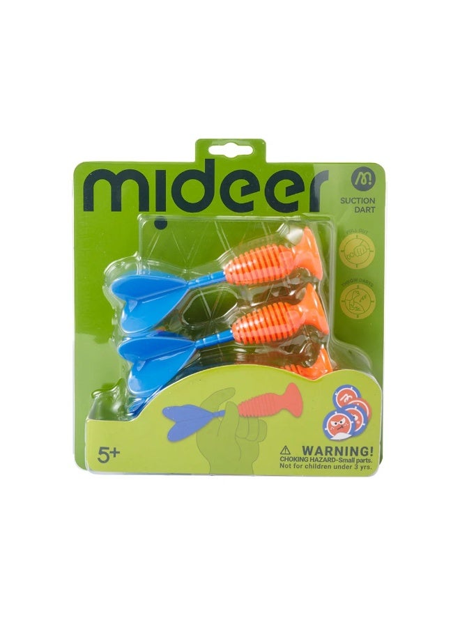 MiDeer Suction Dart Throwing Game for Kids – Safe Soft Dart Target Game with 20 Target Stickers, Indoor & Outdoor Skill Toy for Hand-Eye Coordination, Family Party Game for Kids Age 3+ - Image 1