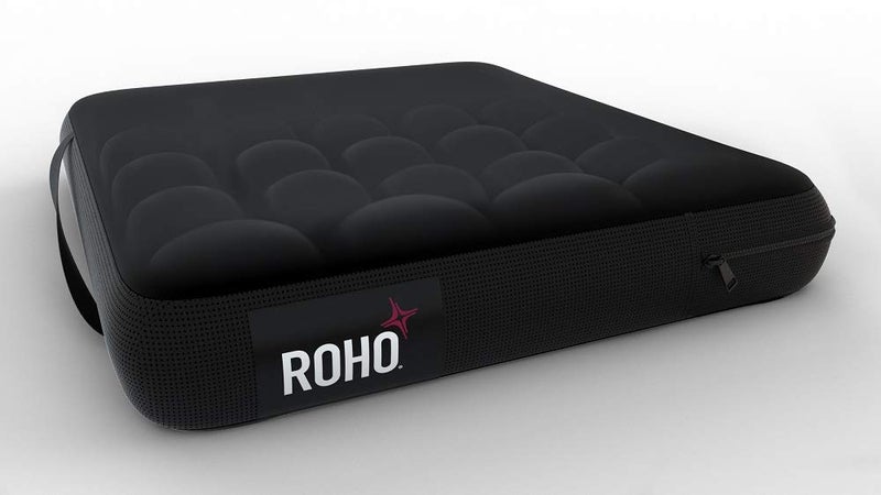 Roho MOSAIC Cushion, Heavy Duty, Inflatable Seat Cushion for Office Chair, Wheelchair, Cars, Home Living, & Back Pain Support, Adjustable Cushion with Stretchable Cover & Non-Skid Bottom, 18" x 16" - Image 5