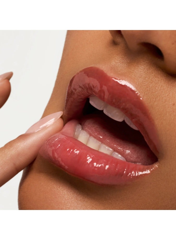 SUMMER FRIDAYS Lip Butter Balm - Hydrating & Shiny Lip Treatment, Poppy 15g