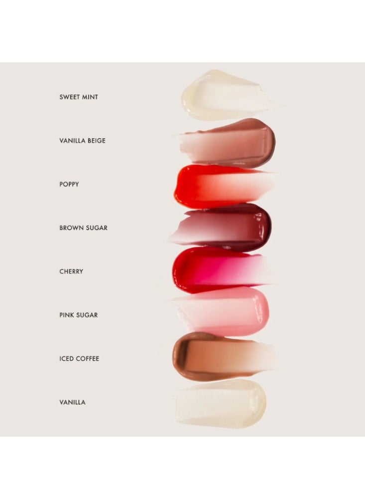 SUMMER FRIDAYS Lip Butter Balm - Hydrating & Shiny Lip Treatment, Poppy 15g
