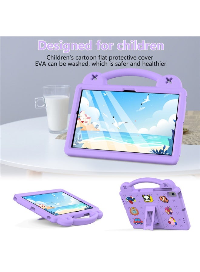 غلاف للأطفال متوافق مع Huawei MatePad SE 10.4 إنش (2023، 2022) / Lenovo M10 Plus الجيل الثالث 10.6 إنش / Nokia T20 / T21 10.36 إنش (2021، 2022)، غلاف من رغوة EVA متين ومقاوم للصدمات للأطفال مع حامل. - Image 2