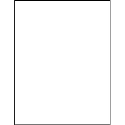 Business Source Laser Full Sheet Mailing Labels - Pack of 100 - Image 2