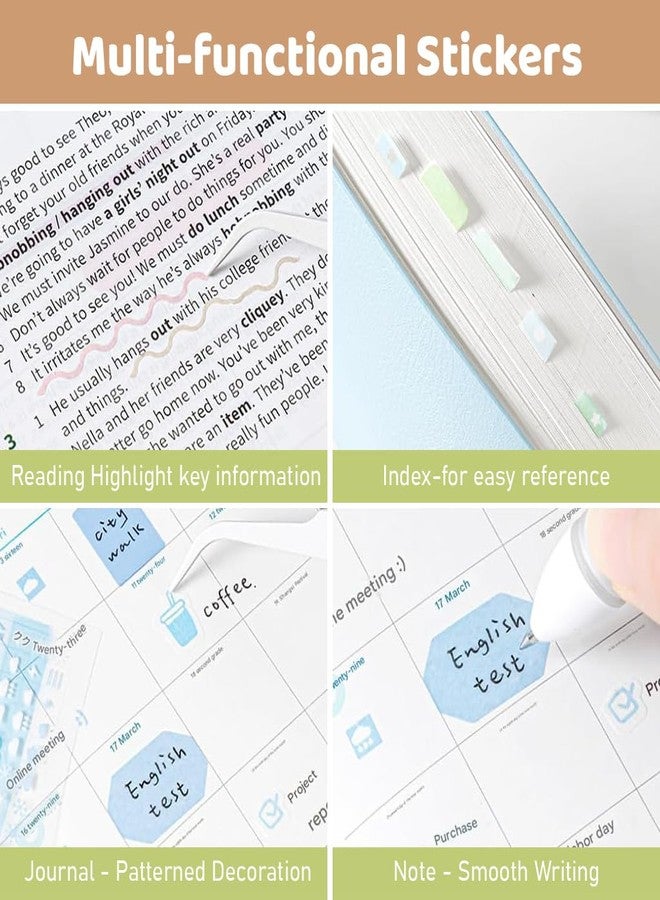 Climberty® Mini Planning Stickers Set Functional Calendar Notebook Stickers with Paper for Marking Planning Journals and Calendars - Image 3