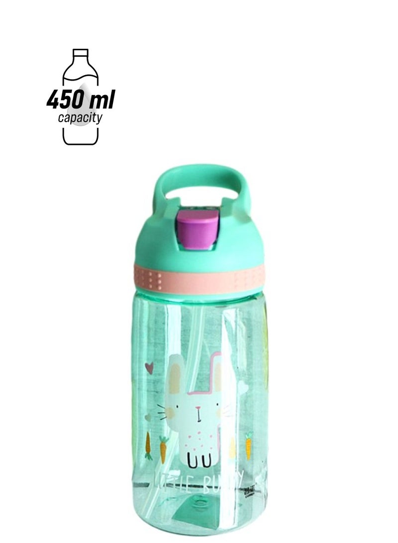 Kids Sport Water Bottle Green - Image 1