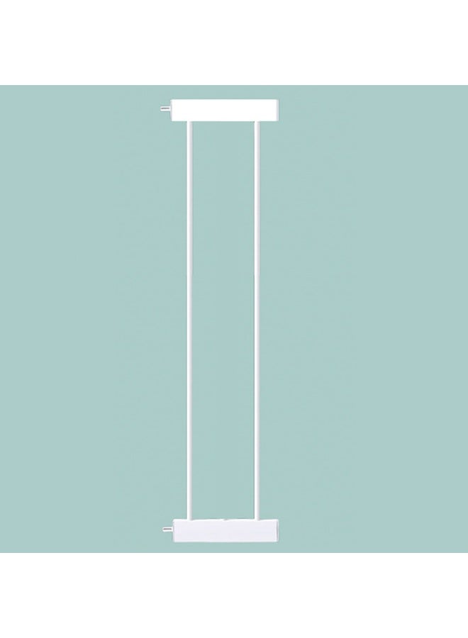 No Drilling Baby Gate, Pressure Mounted Metal Guard Rail Barrier for Stairs, Doorway and Kitchen Entrance, Auto Close Safety Gate for Toddler Kids and Pet Dogs (Only 10cm Extension)
