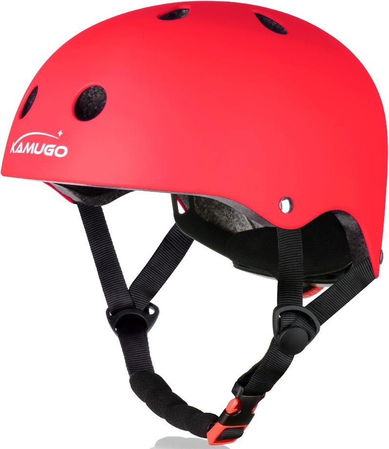 KAMUGO Kids Adjustable Helmet, Suitable for Toddler Kids Ages 2-14 Boys Girls, Multi-Sport Safety Cycling Skating Scooter Helmet - Image 1