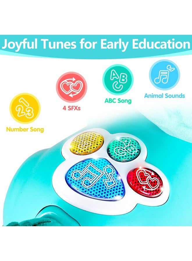 أي ليرن ألعاب الأطفال 612 شهرًا ألعاب الزحف لمدة 69 شهرًا للأولاد الرضع وقت البطن لمدة 1218 شهرًا لعبة الديناصور الموسيقية الخفيفة للأعمار 02 لعبة طفل صغير بعمر 12 سنة واحدة هدية عيد ميلاد أولى - Image 4