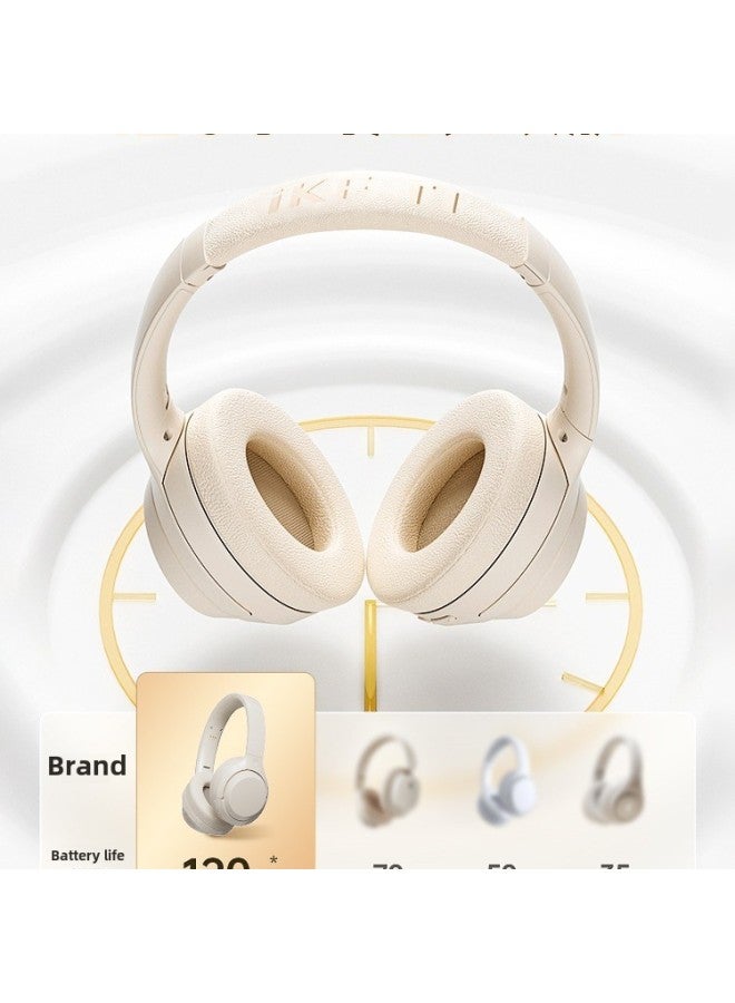 T1 Bluetooth Headset Headset Wireless Game Noise Reduction Headset Wired With Mai Super Long Standby-Color:Official Standard Configuration - Quiet Night Black - Advanced Edition