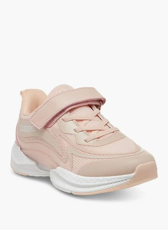 Kappa Girls' Logo Detail Sports Shoes with Hook and Loop Closure