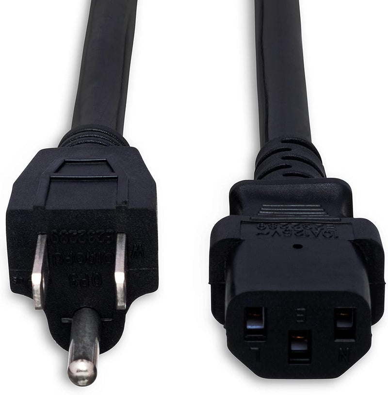 Hosa PWC-408 IEC C13 to NEMA 5-15P Power Cord, 8 Feet - Image 4