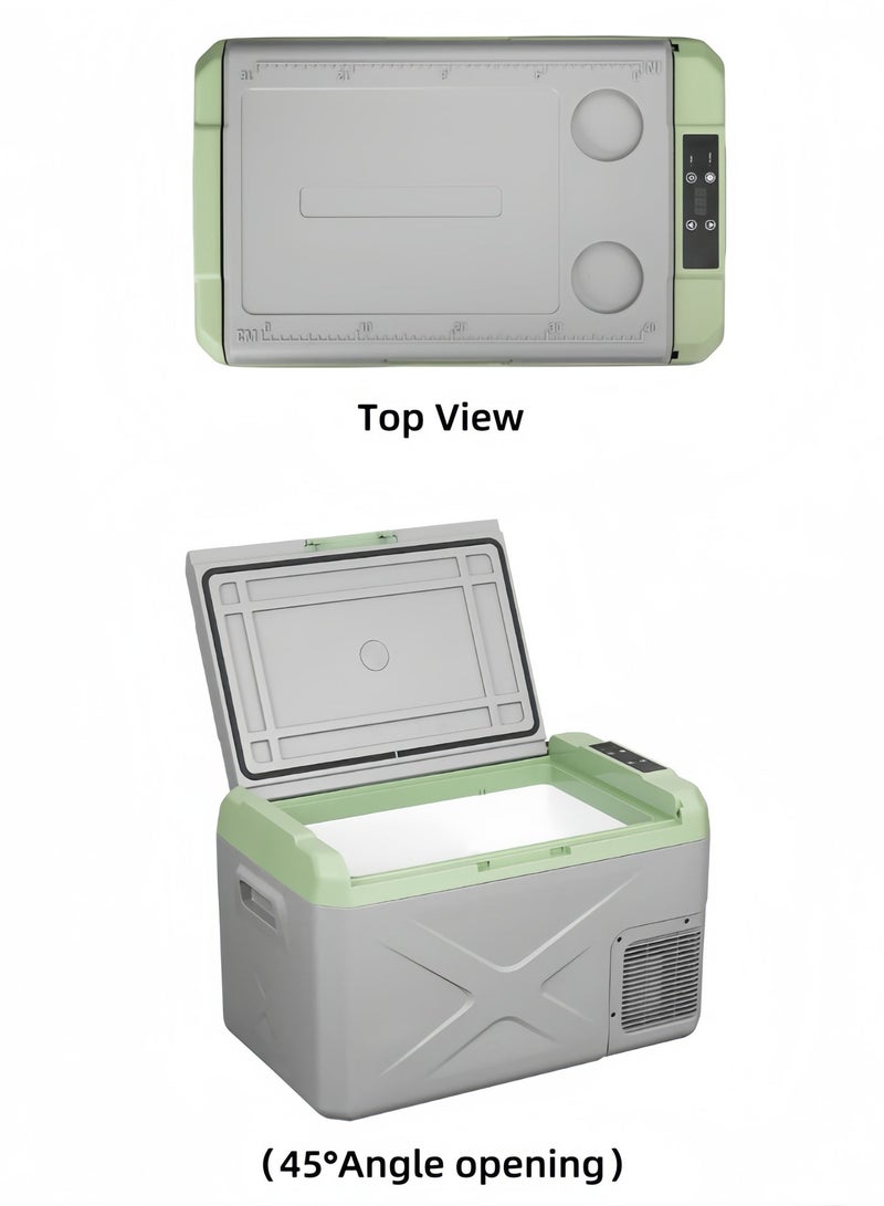 Alpicool X40 40L Portable Car Refrigerator 12V/24V DC & 110–240V AC, Deep Cooling to –20°C, Compact Freezer for Camping, Travel & Home - Image 5