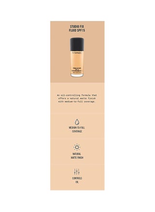 STUDIO FIX FLUID SPF 15 FOUNDATION NC 30 NC30 - view 3